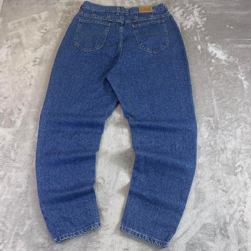 Vintage Lee High Waisted Mom Jeans Womens Size 16 Medium USA Denim
